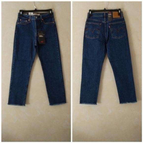 Levi's Wedgie Straight Jeans Below the Belt - Picture 8 of 10